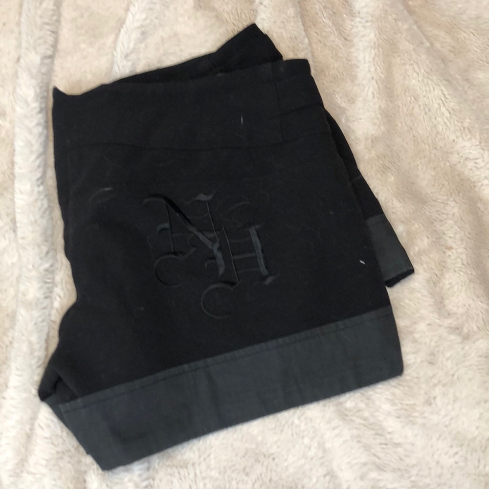 Nicky Hilton Black Dressy Shorts